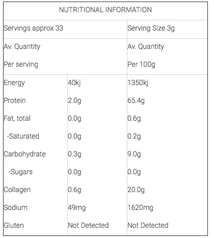 Beef Bone Broth - Turmeric 125gm