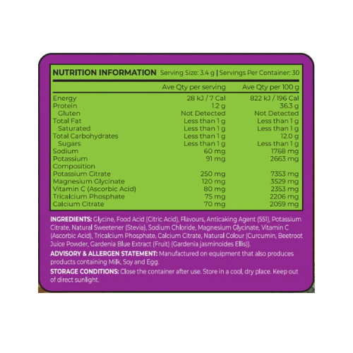 ReVitalise Kids Electrolyte Drink Mix - Fruity Fiesta Tub 30 serves