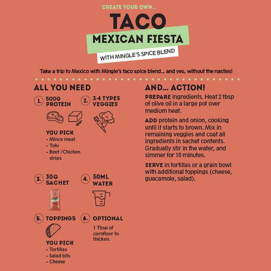 Mingle Taco Seasoning 30gm