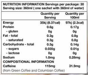 Before You Speak Coffee - High performance with MCT 30 sachets The OG