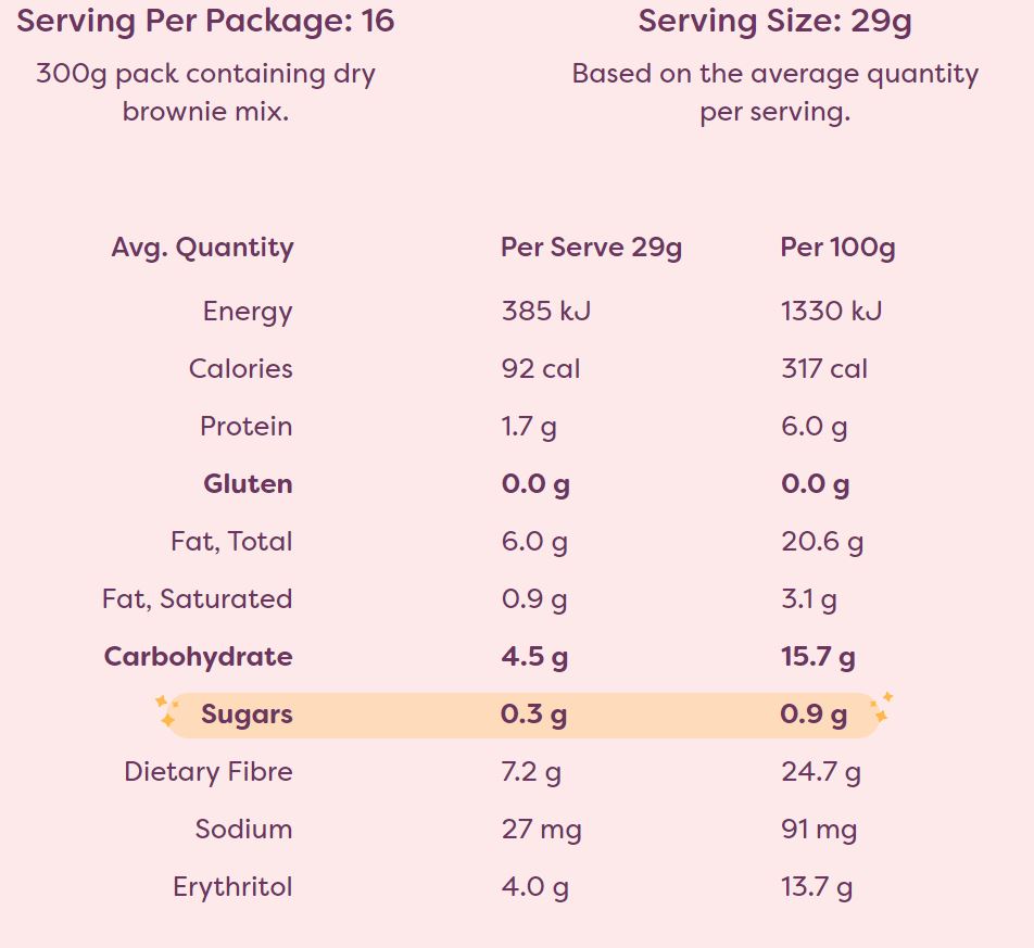 Noshu Fudgy Brownies Mix - 300g