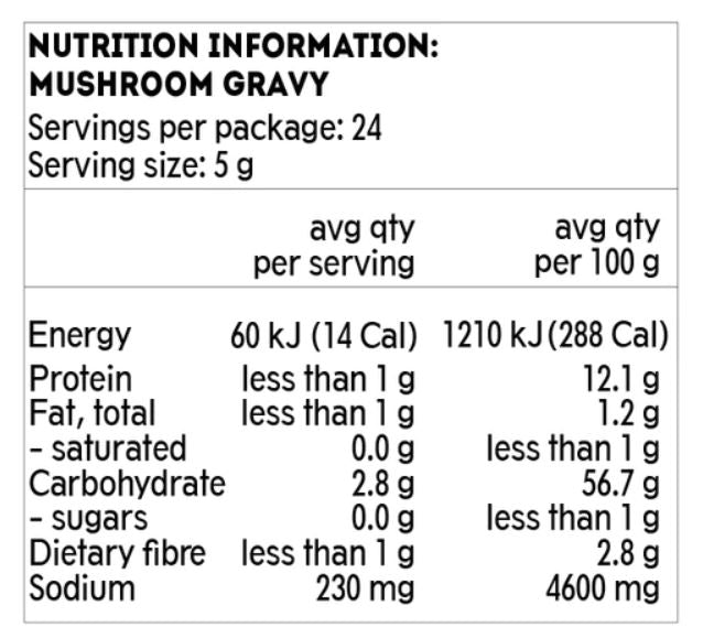 Mingle Gravy Mushroom Umami - 120gm