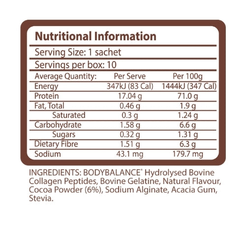 Noway Collagen Mousse Mix - Chocolate- 10 x 24g
