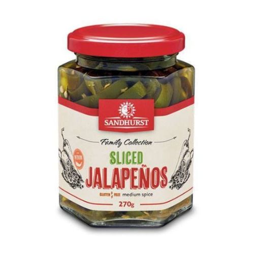 Sandhurst Sliced Jalapenos (medium spice)