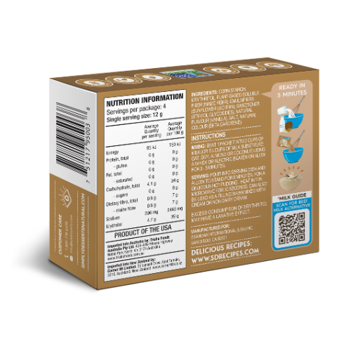 Simply Desserts Instant Pudding & Pie Filling - Vanilla 44gm