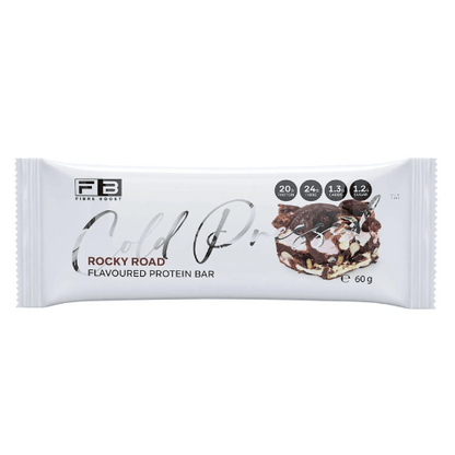 FIBRE BOOST Cold Pressed Protein Bar - Rocky Road - 60g