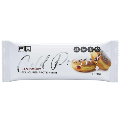 FIBRE BOOST Cold Pressed Protein Bar - Jam Donut 60g