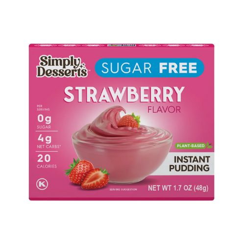 Simply Desserts Instant Pudding & Pie Filling - Strawberry 44gm