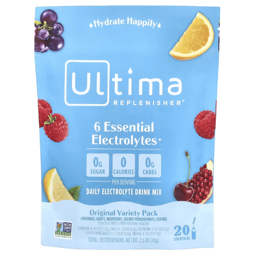 Ultima Replenisher Electrolytes Original Variety Pack - 20 stick pack