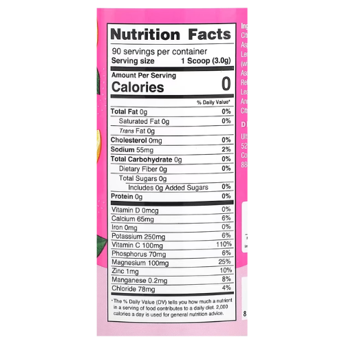 Ultima Replenisher - Pink Lemonade Tub 90 Serves