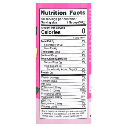 Ultima Replenisher - Pink Lemonade Tub 90 Serves