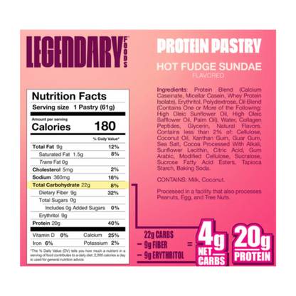 Hot Fudge Flavoured Protein Pastry - 61g