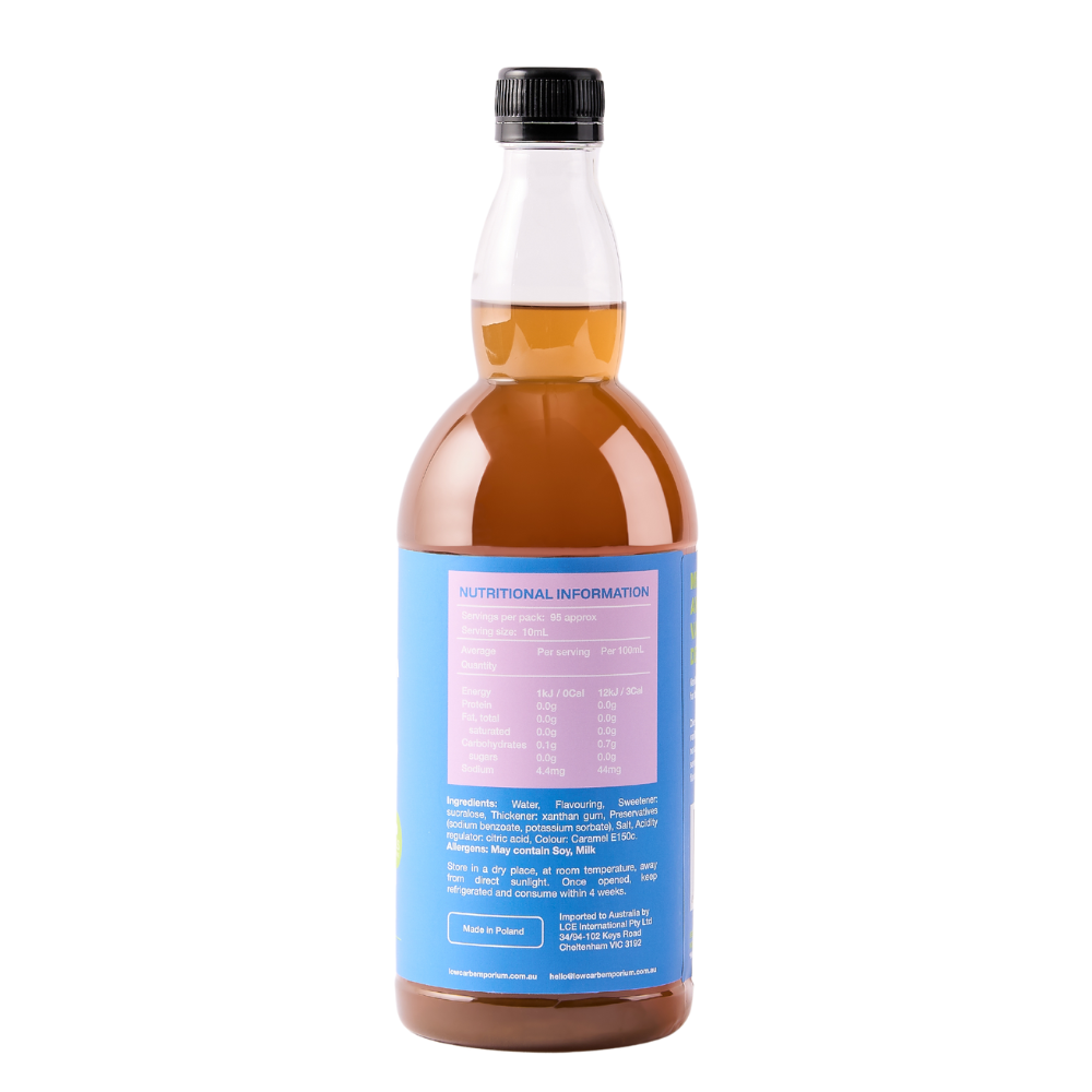 Low Carb Emporium Zero Sugar Syrup (multi flavour pack) - 4 x 950mL
