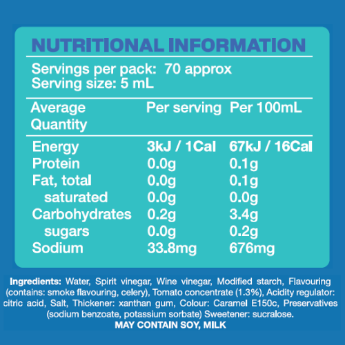 Low Carb Emporium No Added Sugar BBQ Style Sauce - 350mL