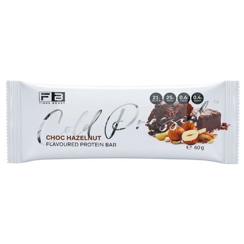 FIBRE BOOST Cold Pressed Protein Bar - Choc Hazelnut 60g