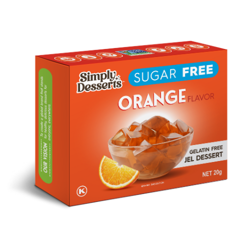 Simply Desser Orange Jelly Mix