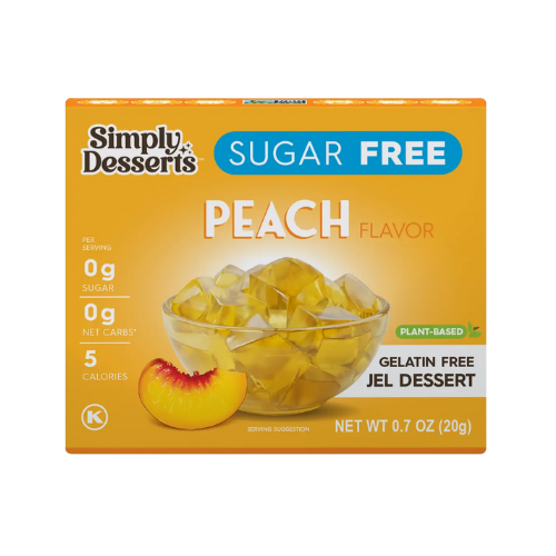 Simply Desserts Peach Jel Dessert - 20gm