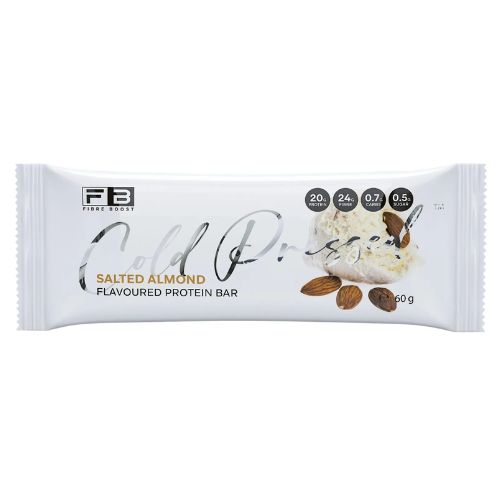 FIBRE BOOST Cold Pressed Protein Bar - Salted Almond Flavour 60g