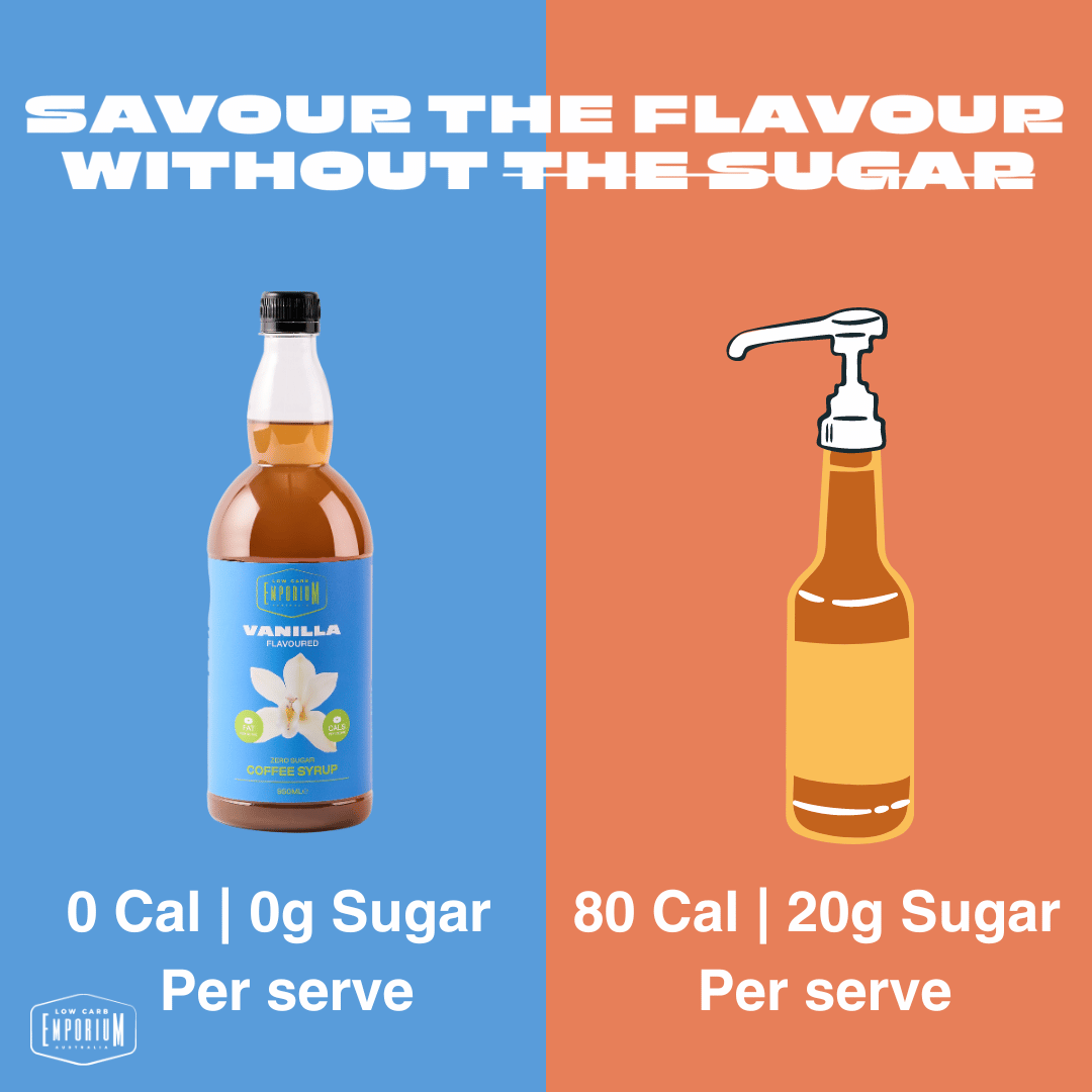Low Carb Emporium Zero Sugar Syrup (multi flavour pack) - 4 x 950mL