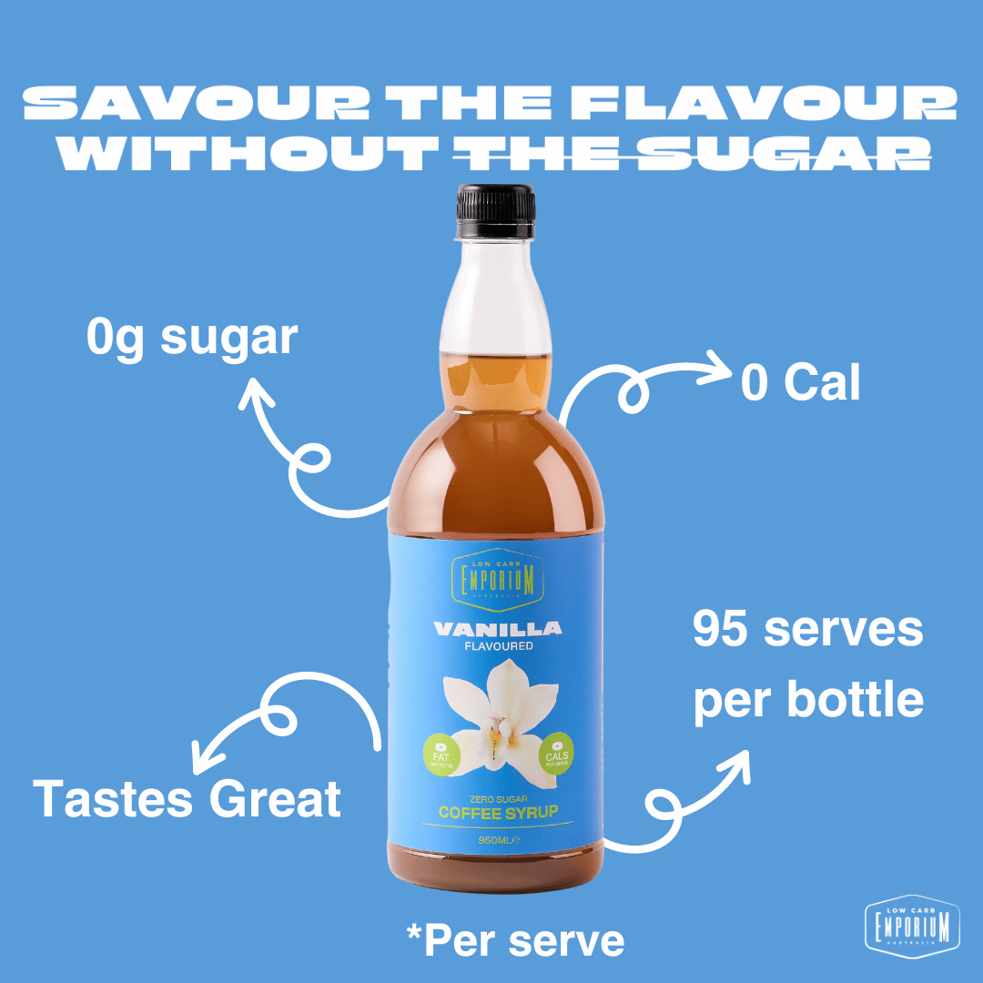 Low Carb Emporium Zero Sugar Syrup (multi flavour pack) - 4 x 950mL