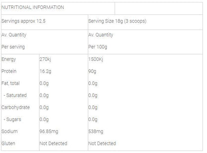 Collagen Powder Body - Unflavoured Large 450gm