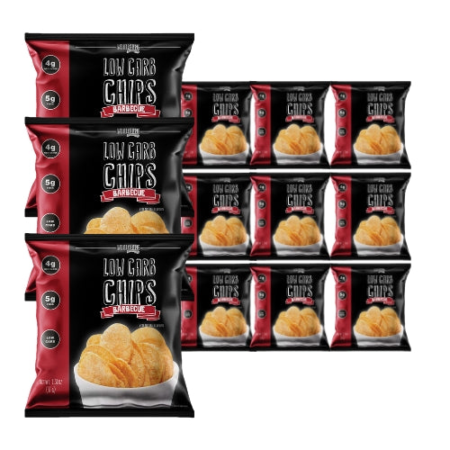 BULK Wholesome Provisions Low Carb Chips - BBQ - 37g x 12