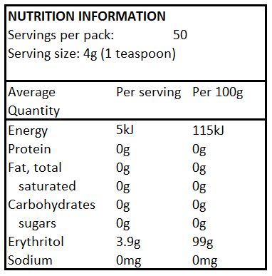Lakanto Sugar-Free Monkfruit Sweetener Icing Powder - 200g