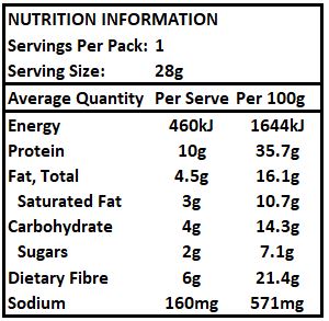 Genius Gourmet Crispy Protein Treat - Salted Caramel - 28g