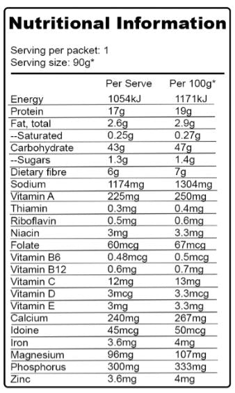 Wholesome Bowl Instant Noodles Pho Style Beef Bowl 90gx 4 pack