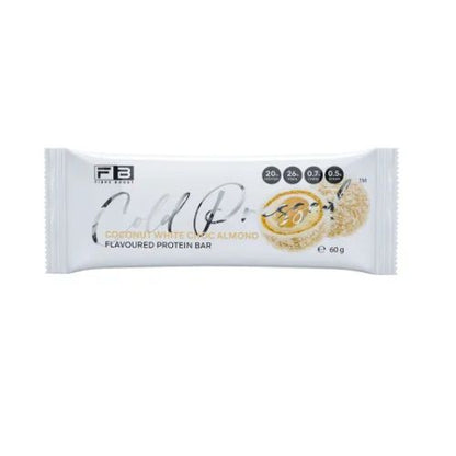 FIBRE BOOST Cold Pressed Protein Bar - Coconut White Choc Almond Flavour