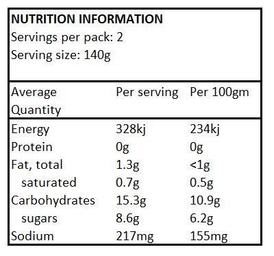 Miracle Noodle Green Curry 280g
