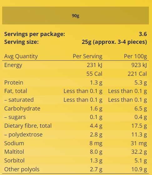 Well Naturally 99% Sugar Free Snakes - 90g